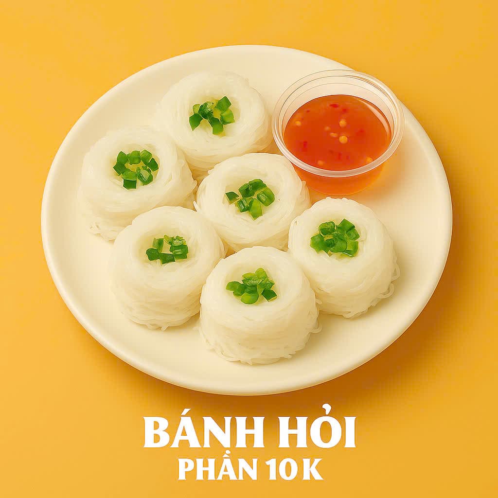 Thêm 10K Bánh Hỏi