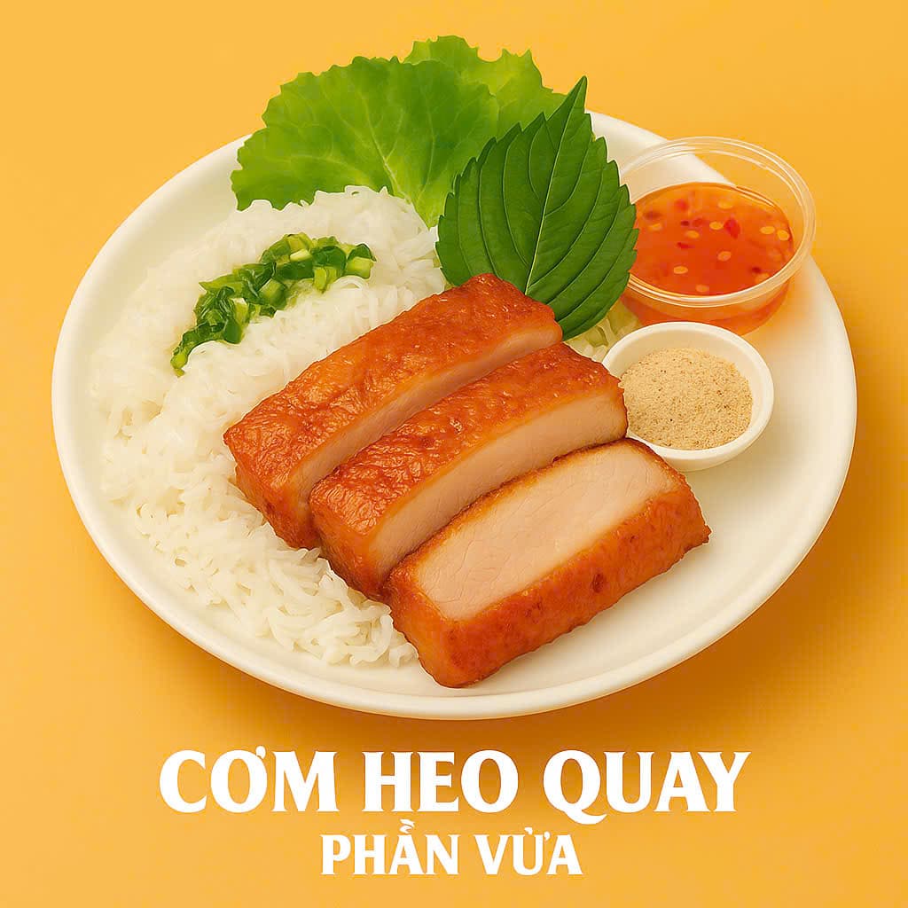Cơm Heo Quay - Vừa
