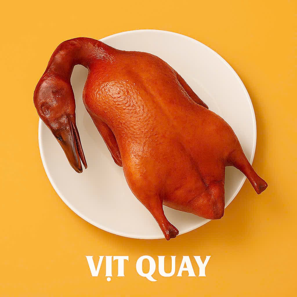 Vịt Quay Nguyên Con