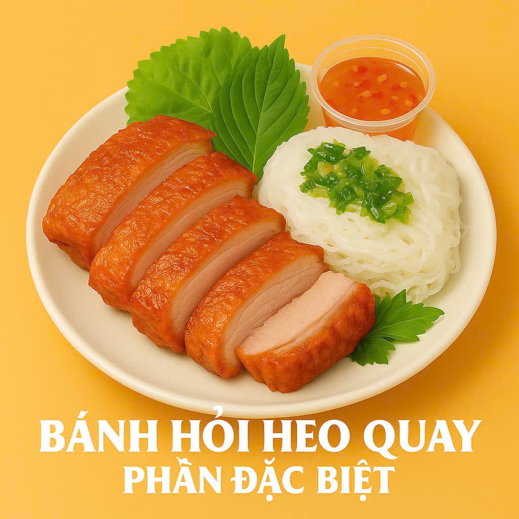 Bánh Hỏi Heo Quay